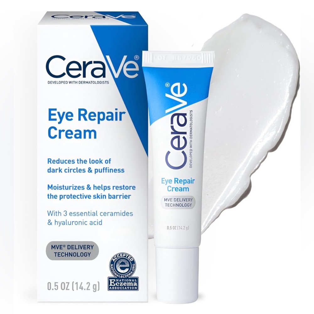 CeraVe Eye Repair Cream | Under Eye Cream For Puffiness And Bags Under Eyes